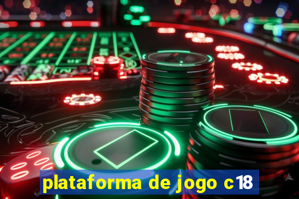 plataforma de jogo c18